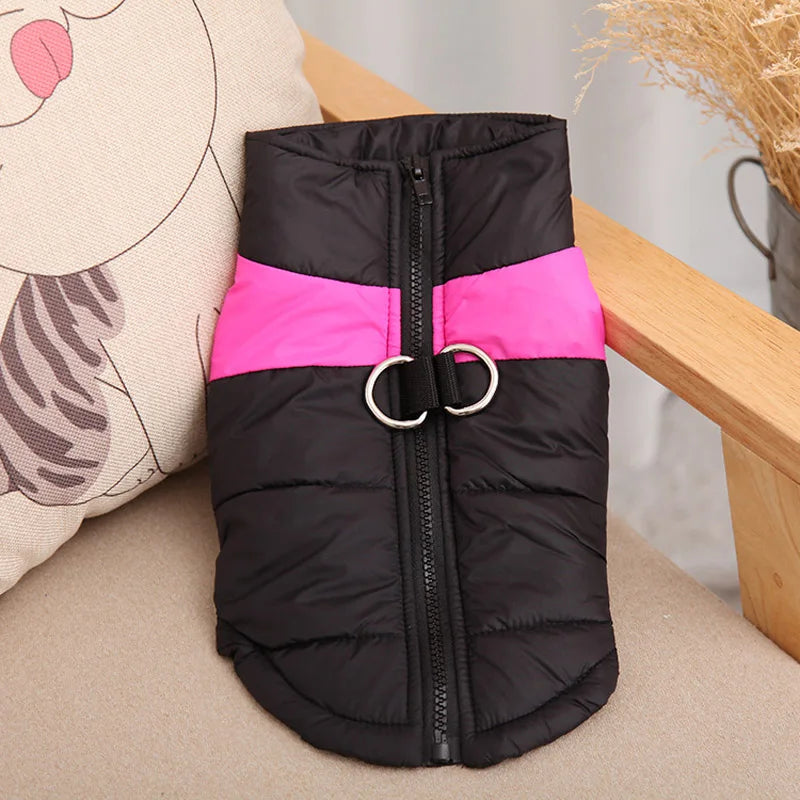 Winter Dog Coat – Warm Waterproof Pet Jacket for Small, Medium & Large Dogs