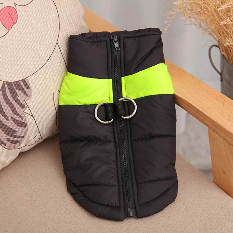 Winter Dog Coat – Warm Waterproof Pet Jacket for Small, Medium & Large Dogs