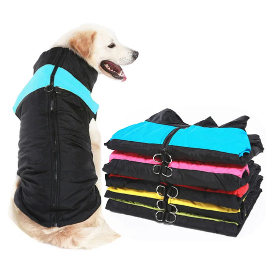 Winter Dog Coat – Warm Waterproof Pet Jacket for Small, Medium & Large Dogs
