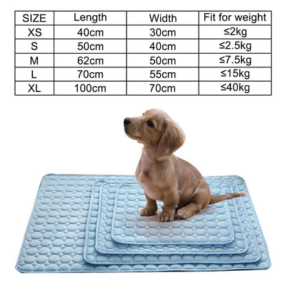 Dog Cooling Summer Mat – Washable