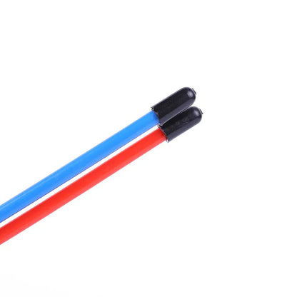 5pcs Cat Teaser Toy Set – Feather Wand & Bell Stick for Interactive Play