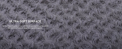 Jumbo Waterproof Dog Bed – Extra Large Washable Pet Bed with Removable Cover (47×29)