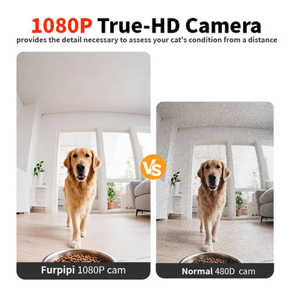 Automatic Cat Feeder 8L – 1080p Camera WiFi