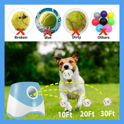 Automatic Dog Ball Launcher – Rechargeable Interactive Toy