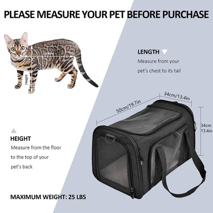 Soft Side Dog & Cat Carrier – Airline Approved