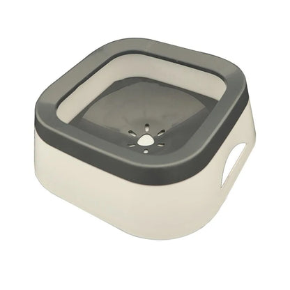 Anti-Splash Water Bowl for Dogs – 1L Large Capacity Spill-Proof Drinking Bowl