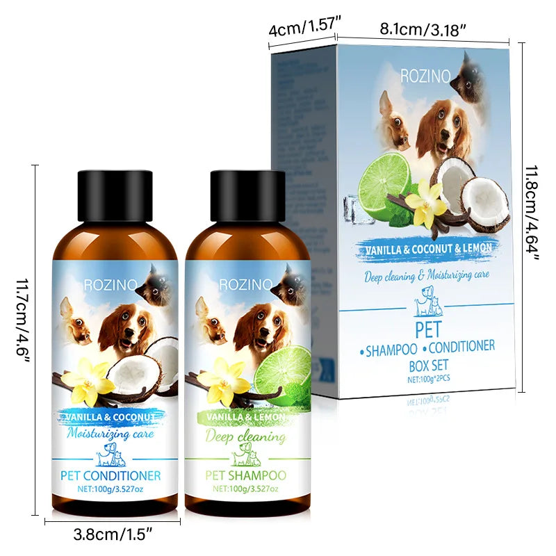 Pet Shower Gel & Conditioner Combo