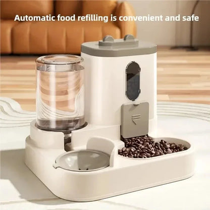 Timed Automatic Pet Feeder – Smart Food Dispenser & Slow-Feed Bowl