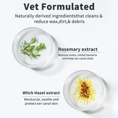 Pet Ear Wipes – Finger Pads for Cats & Dogs