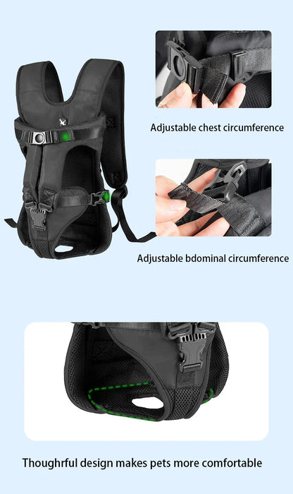 Breathable Dog & Cat Carrier Backpack