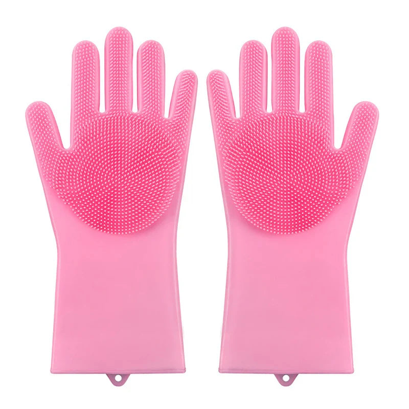 Pet Grooming Silicone Gloves – Hair Removal