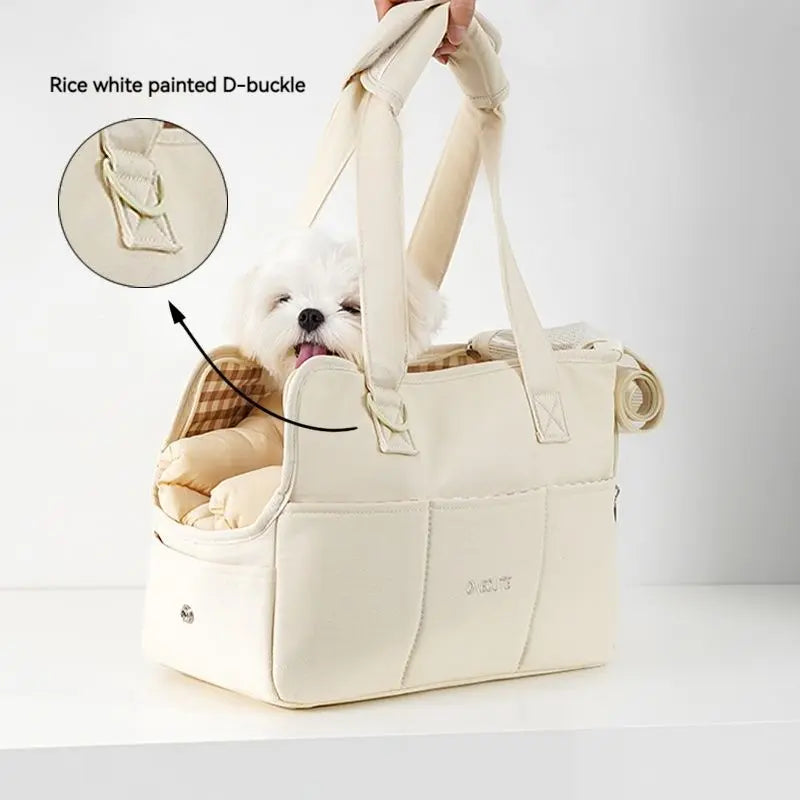 Portable Dog & Cat Shoulder Bag – Small Breeds