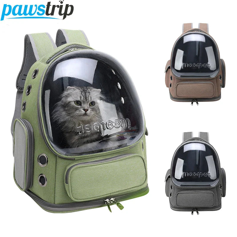 Transparent Cat Travel Backpack Carrier