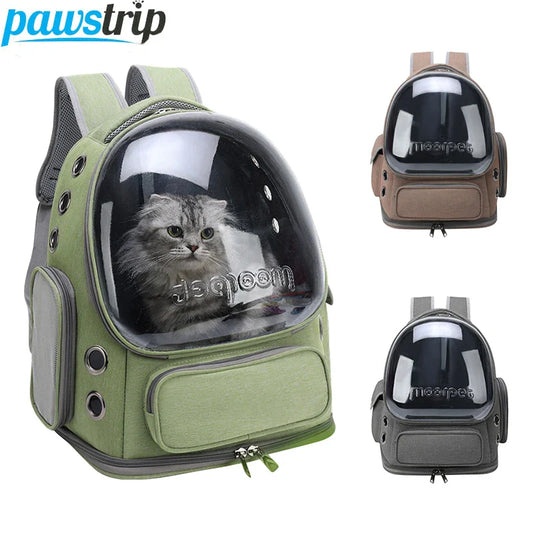 Transparent Cat Travel Backpack Carrier