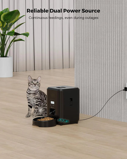 Smart Pet Feeder – Timed Slow Food Dispenser