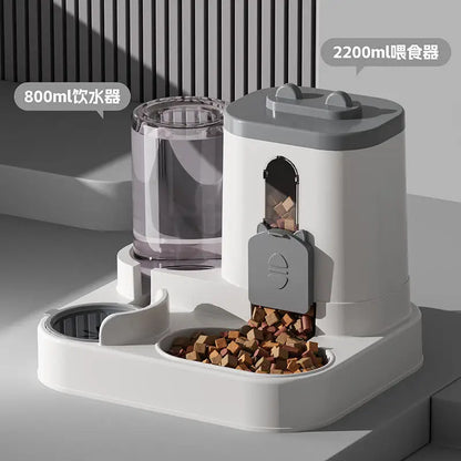 Timed Automatic Pet Feeder – Smart Food Dispenser & Slow-Feed Bowl
