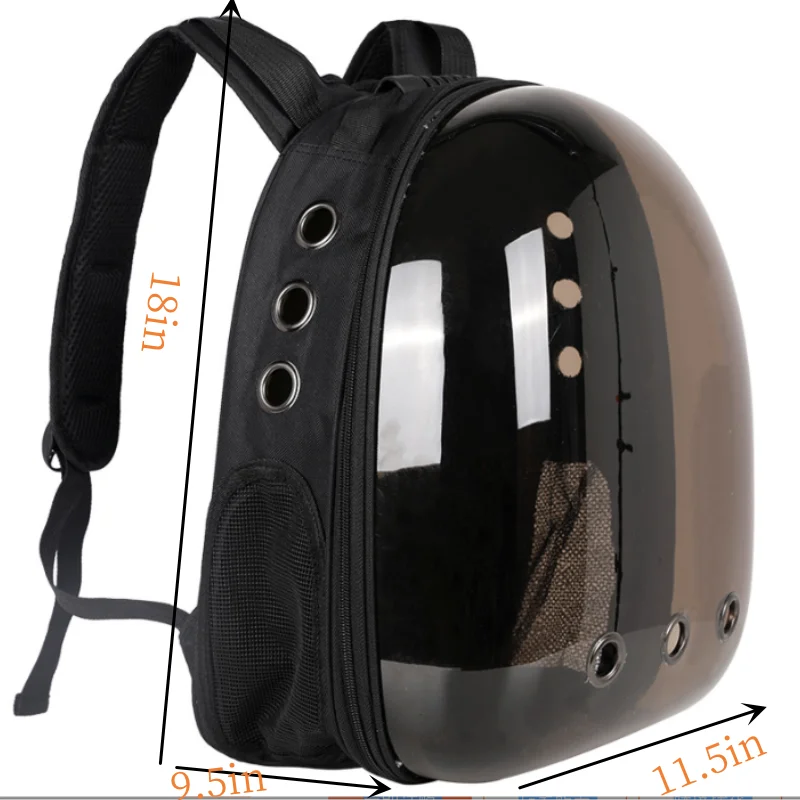 Transparent Cat Capsule Backpack – Travel Bag