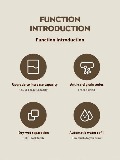 Gravity Dog & Cat Feeder Set – Anti-Spill