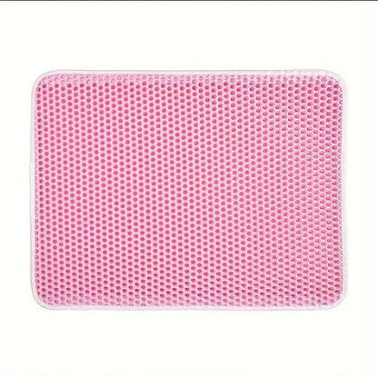 Large Honeycomb Cat Litter Mat – Waterproof