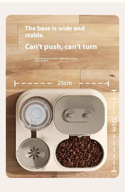 Timed Automatic Pet Feeder – Smart Food Dispenser & Slow-Feed Bowl