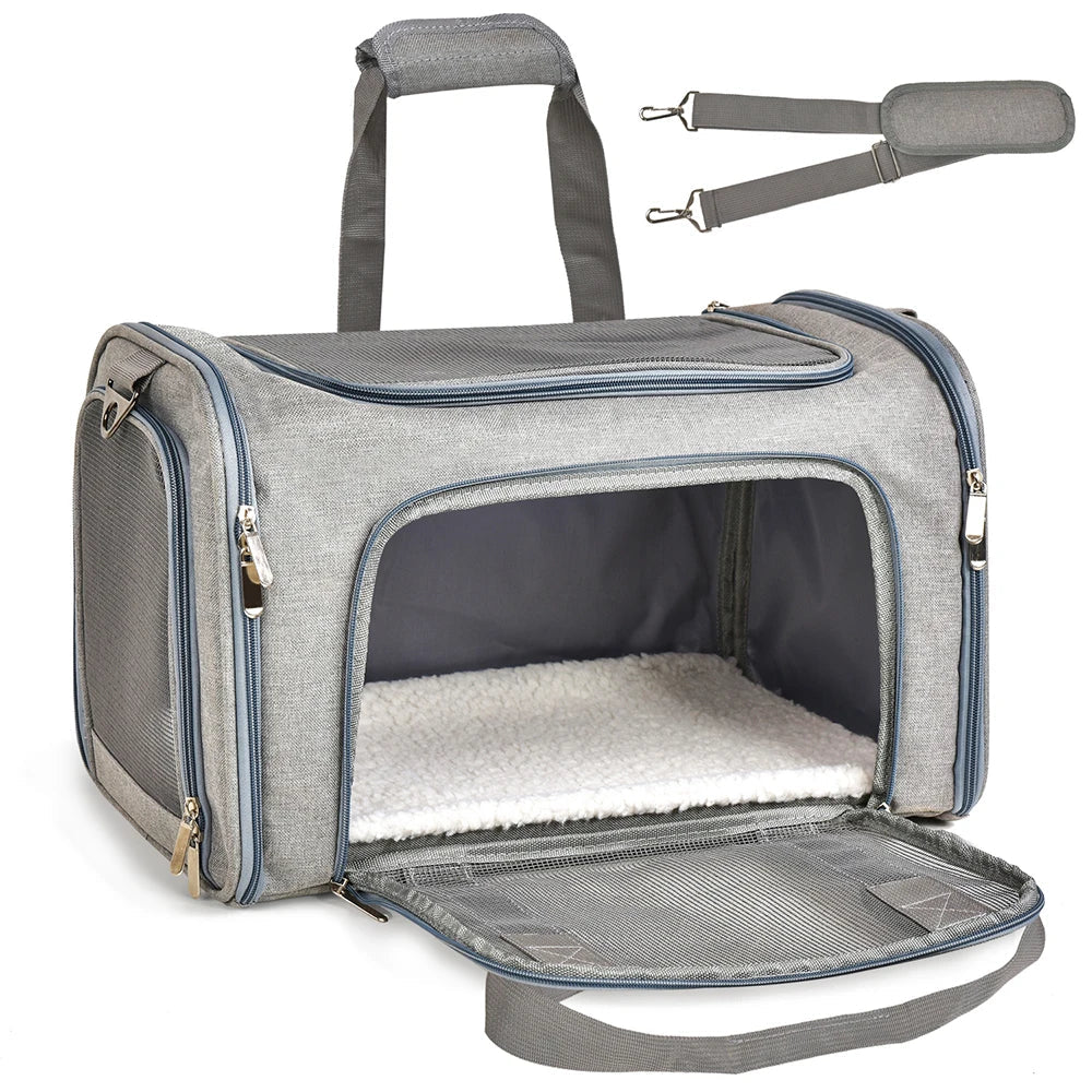 Soft Side Dog & Cat Carrier – Airline Approved