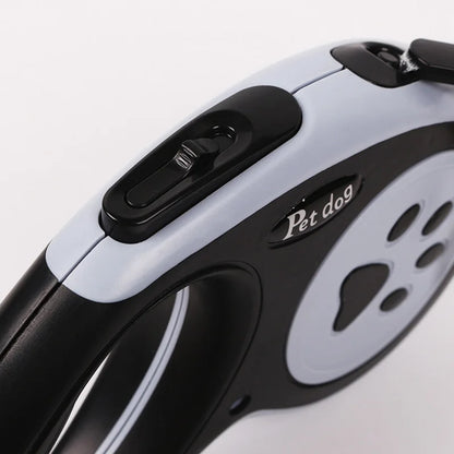 Nylon Retractable Dog Leash 3-5m