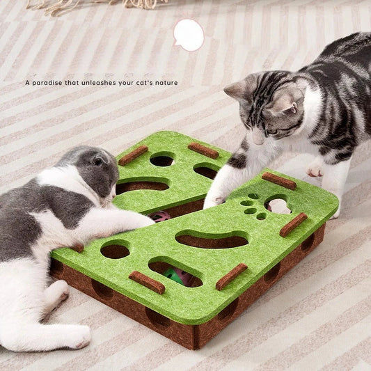 Cat Scratching Post – Sisal Rope Interactive Toy for Indoor Cats
