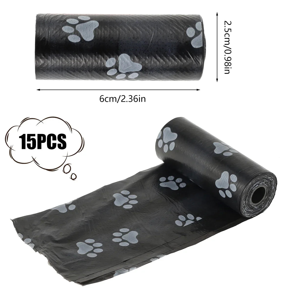 Dog Poop Bags 10/30/50 Roll – Bone Design