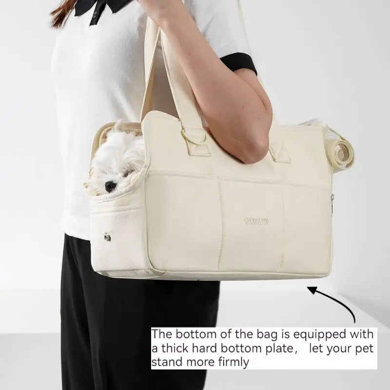 Portable Dog & Cat Shoulder Bag – Small Breeds