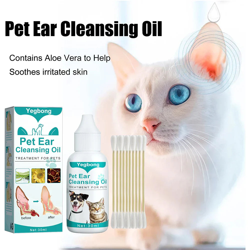 Dog Ear Cleaning Solution 30ml – Anti-Tick