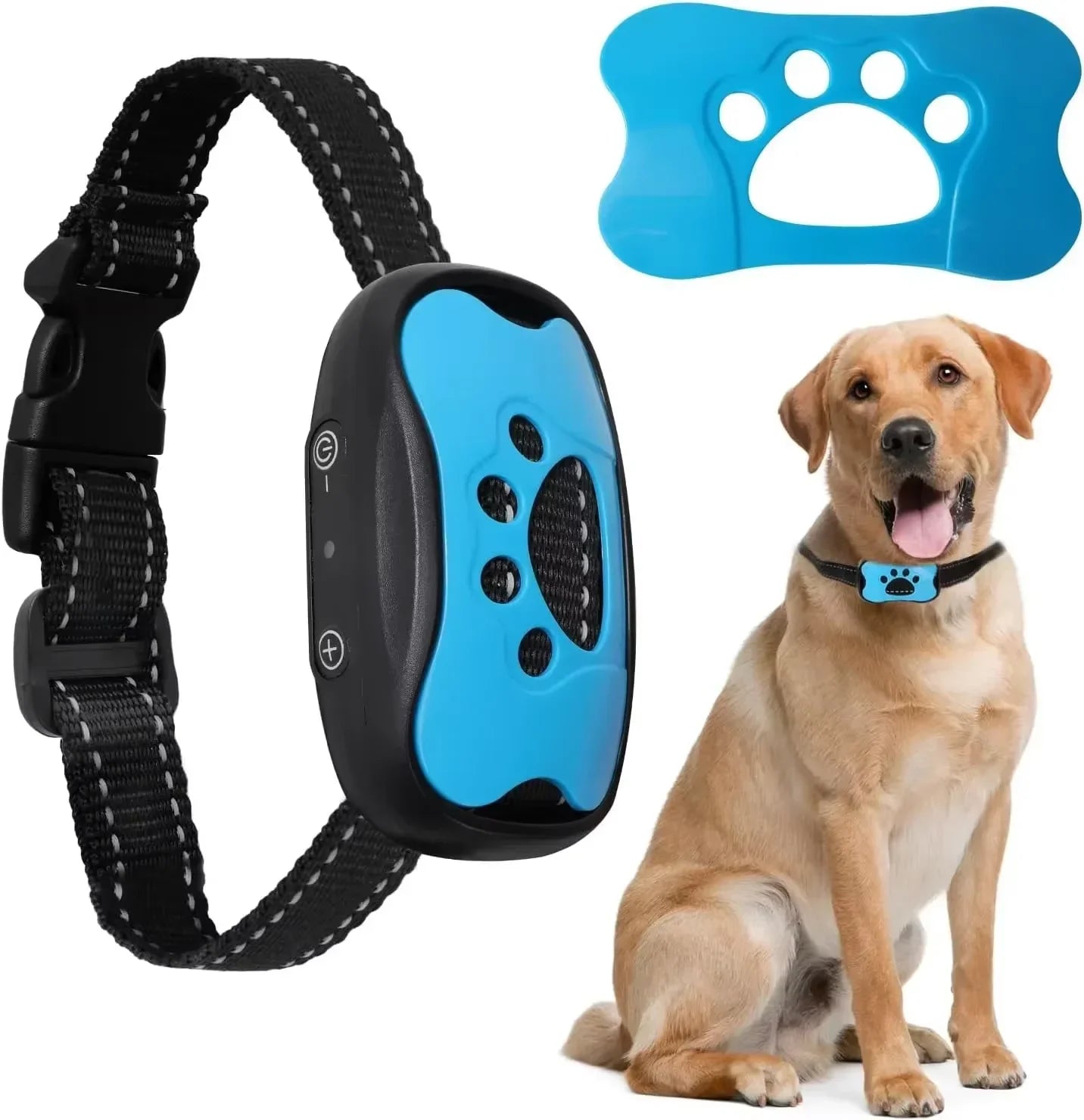 Anti-Bark Dog Training Collar – Rechargeable Ultrasonic Device