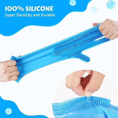Pet Grooming Silicone Gloves – Hair Removal