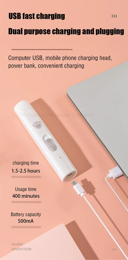 Electric Dog Nail Grinder – USB Rechargeable