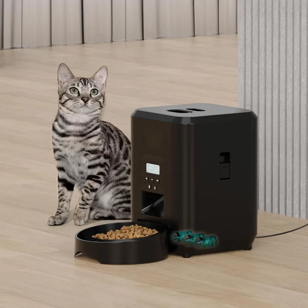 Smart Pet Feeder – Timed Slow Food Dispenser