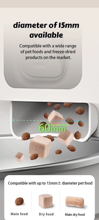 Automatic Cat Feeder 8L – 1080p Camera WiFi