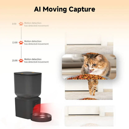 Automatic Cat Feeder 8L – 1080p Camera WiFi