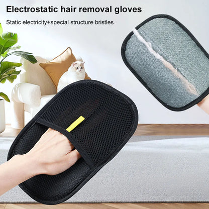 Pet Deshedding Gloves – Hair Remover