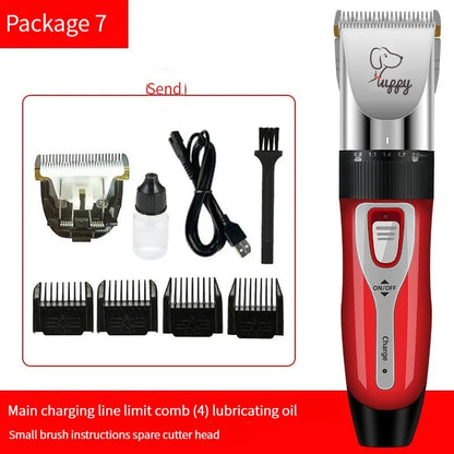 Pet Hair Clipper & Trimmer Set – Cordless Electric