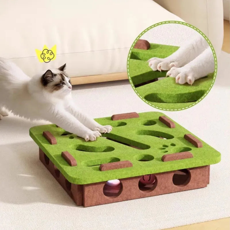 Sisal Cat Scratching Post Kit – Interactive Toy