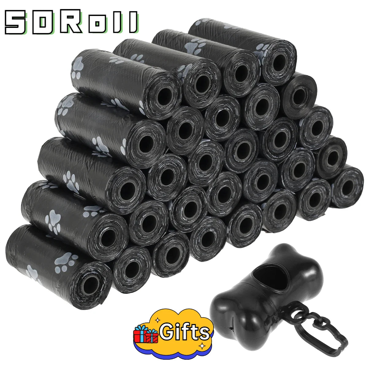 Dog Poop Bags 10/30/50 Roll – Bone Design