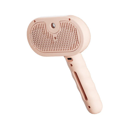 USB Dog Steam Massage Comb – Soft Teeth
