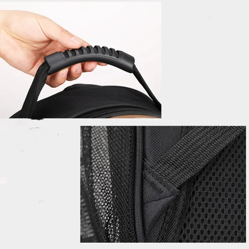 Transparent Cat Capsule Backpack – Travel Bag