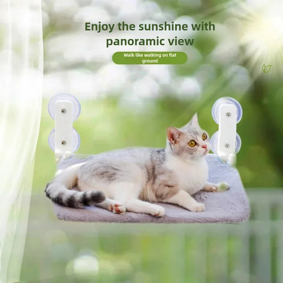 Foldable Cat Hammock – Window Mesh Platform