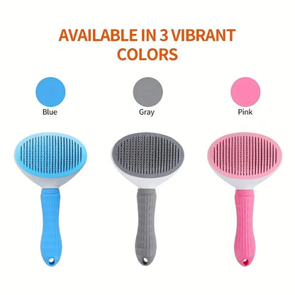 One-Click Pet Hair Removal Comb