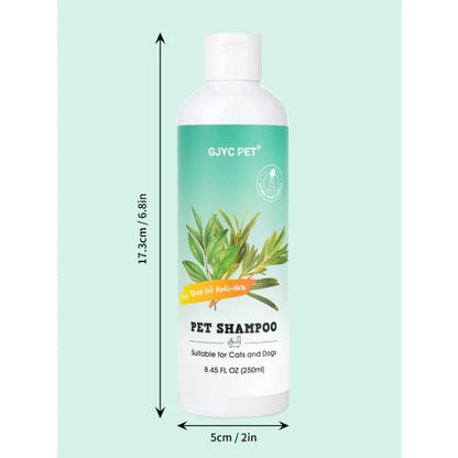 Tea Tree Oil Pet Shampoo – Anti-Itch & Odor-Relief Bath Wash