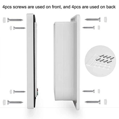 Magnetic Cat Flap Door – 4-Way Lock Safety Gate for Cats & Kittens