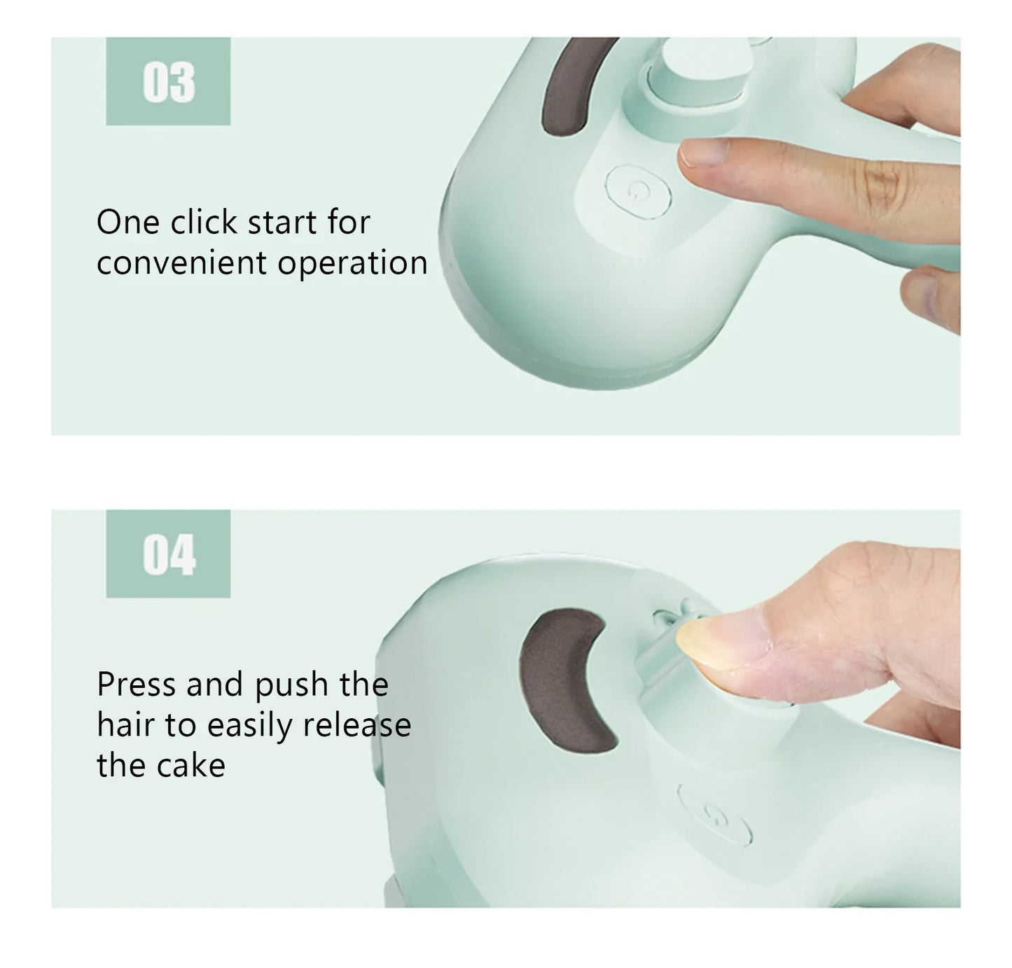 USB Dog Steam Massage Comb – Soft Teeth