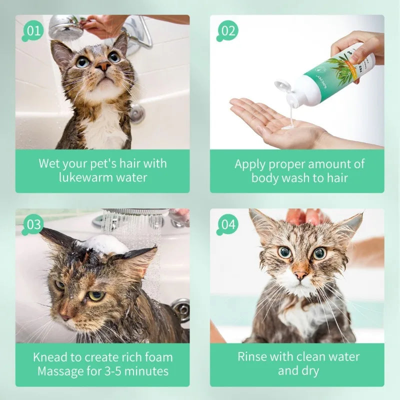 Tea Tree Oil Pet Shampoo – Anti-Itch & Odor-Relief Bath Wash
