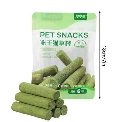 Organic Dried Cat Grass Sticks