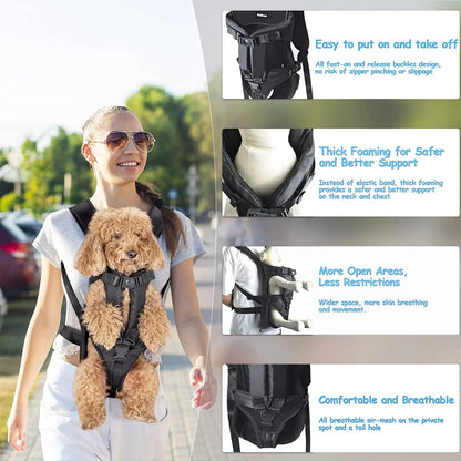 Breathable Dog & Cat Carrier Backpack